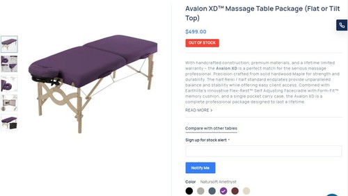Earthlite avalon massage - earthlite,